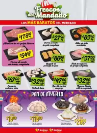Folleto Soriana Mercado Página 2: Barrita surimi cangrejo €4.700,00, Filete de mojarra de granja congelado €3.700,00