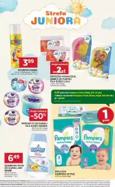 Stokrotka gazetka tydzień 44 Strona 39: Pieluchy Pampers Active €0,01, Szampon Bambi €3,99