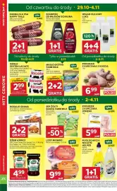 Stokrotka gazetka tydzień 44 Strona 7: Karma dla psa Happy Tails, Ser Żółty Gouda Farm Milk €2,89