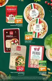 Stokrotka gazetka Strona 11: Pizza włoska Caprese Pappa Luigi €14,99, Pierogi z serkiem mascarpone Nowy Wiśnicz €9,99