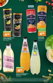 Stokrotka gazetka Strona 19: Napój San Benedetto Aranciata €4,99, Napój gazowany Lemon Soda Fonti di Crodo €4,49