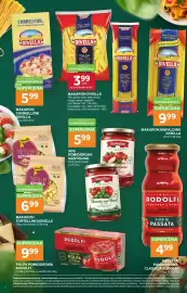 Stokrotka gazetka Strona 2: Sos pomidorowy Santolino €5,99, Passata pomidorowa Classica Rodolfi €4,99