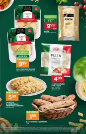 Stokrotka gazetka Strona 7: Focaccia z mozzarellą, czosnkiem i ziołami €5,99, Pinsa Mininni €9,99
