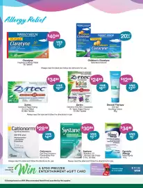 Pharmacy Best Buys catalogue Page 2: Zyrtec Cetirizine Rapid Acting 24 Hour Relief 50 Mini Tablets €34,99