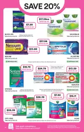 Priceline catalogue Page 28: Quick Eze Chewy Peppermint Flavour 24 Tablets €7,20, Souvenaid Vanilla Flavour €17,59
