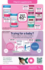 Priceline catalogue Page 31: Elevit Pre-conception & Pregnancy 100 Tablets €59,99