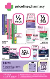 Priceline catalogue Page 32: Libra Ultra Thins Super Pads with Wings €4,61