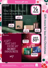 Priceline catalogue Page 5: No7 Restore & Renew Collection 5 Piece Set €90,99, No7 Future Renew Collection 4 Piece Set €83,99