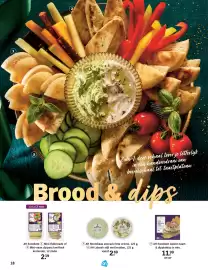 Albert Heijn Allerhande Pagina 18: AH Labneh Stijl met Kruiden €2,69, AH Excellent Mini-flatbreads €2,19