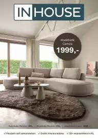 INHOUSE folder week 45 Pagina 1: Camira Hoekbank €1.999,00