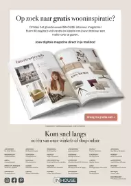 INHOUSE folder week 45 Pagina 6: Op zoek naar gratis wooninspiratie? Ontdek het gloednieuwe INHOUSE interieur magazine! Ruim