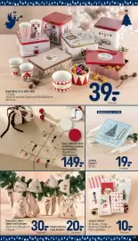 REMA 1000 tilbudsavis uge 45 Side 23: Julelys Stearin €19,00, Kagedåse, krus eller skål €39,00
