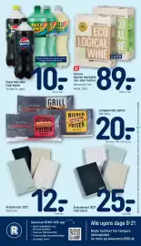 REMA 1000 tilbudsavis uge 45 Side 26: Årskalender 2027 €12,00, Pepsi Max eller Faxe Kondi €10,00