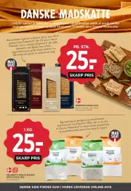 MENY tilbudsavis uge 44 Side 13: BORNHOLMSKE KIKS €25,00, MEJNERTS MØLLE DANSK ØKOLOGISK MEL €25,00