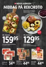 MENY tilbudsavis uge 44 Side 20: 6 STK. DELIKATESSESMØRREBRØD €159,95, ANDESTEGSMENU €129,95