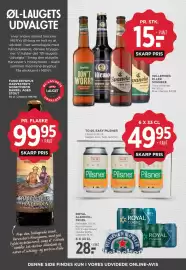 MENY tilbudsavis uge 44 Side 37: FANØ BRYGHUS HARVESTER’S HONEYMOON BARREL AGED STOUT €99,95, WILLEMOES ELLER SVANEKE €15,00