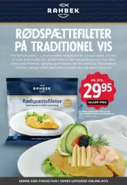 MENY tilbudsavis uge 44 Side 47: RAHBEK RØDSPÆTTEFILETER MED SPRØD OVNKLAR PANERING €29,95