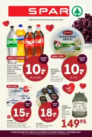 SPAR tilbudsavis uge 44 Side 1: Beauvais Herregårdsrødkål €10,00