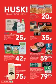 SPAR tilbudsavis uge 44 Side 2: Dr. Oetker Ristorante Pizza €20,00, Ben & Jerry’s eller Hansens Økologiske Is €42,00