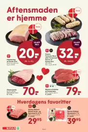 SPAR tilbudsavis uge 44 Side 4: Gestus Forloren Hare eller Farserede Porrer af Dansk Gris €32,00