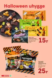 SPAR tilbudsavis uge 44 Side 8: Karen Volf Halloween Kager €15,00, Nørregade Halloween Minislik eller Mix €25,00