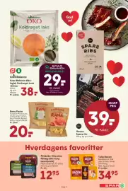 SPAR tilbudsavis uge 44 Side 9: Gestus Spareribs €39,00, Grøn Balance Økologisk Koldrøget Laks i Skiver €38,00