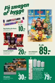 Min Købmand tilbudsavis uge 44 Side 15: Toms Julekalender €89,00, Mega Roulette eller Mentos €10,00