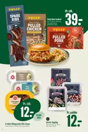 Min Købmand tilbudsavis uge 44 Side 8: Tulip Slow Cooked €39,00, K-Salat Pålægssalat eller Sauce €12,00