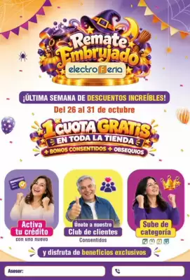 Electroferia (válido hasta 31-10)