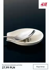 H&M gazetka tydzień 44 Strona 10: Porcelanowa podstawka pod łyżkę H & M €27,99