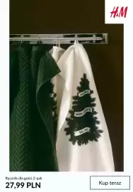 H&M gazetka tydzień 44 Strona 7: Ręcznik dla gości 2-pak H & M €27,99