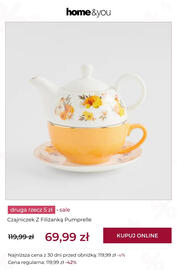 Home&You gazetka Strona 10: Czajniczek z filiżanką Pumprelle home & you €69,99