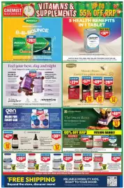 Chemist Warehouse catalogue Page 14: Caruso's Inflammation Eze Tablets €33,99, Caruso's Super Magnesium Powder €29,32