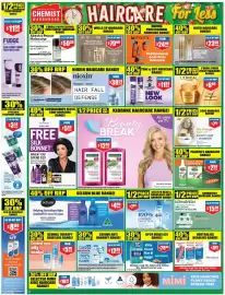 Chemist Warehouse catalogue Page 32: Wella SP Luxeoil Trio Gift Set €79,99, Toni & Guy Haircare Range €11,39