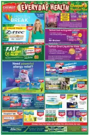 Chemist Warehouse catalogue Page 4: Dymista Allergy Nasal Spray €54,89, Desonex Hayfever & Allergy 5mg €34,99