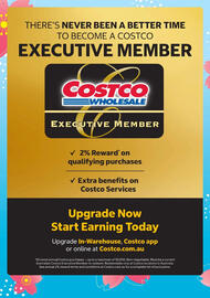 Costco catalogue Page 6: THERE'S NEVER BEEN A BETTER TIME TO BECOME A COSTCO EXECUTIVE MEMBER COSTCO WHOLESALE EXECUTIVE