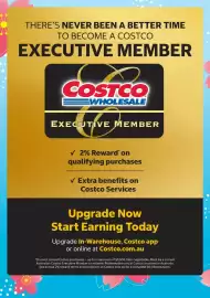 Costco catalogue Page 6: THERE'S NEVER BEEN A BETTER TIME TO BECOME A COSTCO EXECUTIVE MEMBER COSTCO WHOLESALE EXECUTIVE