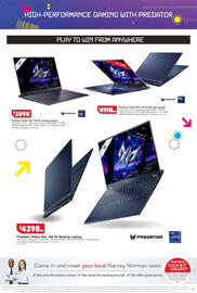 Harvey Norman catalogue Page 18: Predator Helios Neo 16S AI Gaming Laptop €3.898,00