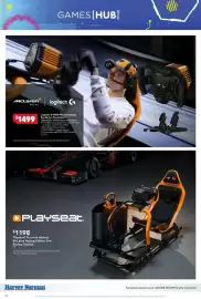 Harvey Norman catalogue Page 10: Logitech G RS50 McLaren Racing Bundle for PlayStation €1.499,00