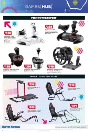 Harvey Norman catalogue Page 12: Thrustmaster T.Flight HOTAS Neo Ace Combat 8 Wings of Theve Edition €228,00