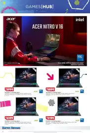 Harvey Norman catalogue Page 16: Acer Nitro V 16 Gaming Laptop €3.199,00, Acer Nitro V 16 Gaming Laptop €3.899,00