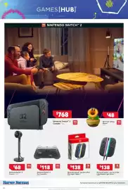 Harvey Norman catalogue Page 4: Nintendo Switch™ Joy-Con 2 Pair - Blue/Light Yellow. €138,00, Nintendo Switch 2 Camera €68,00