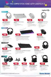 Harvey Norman catalogue Page 9: Logitech G G512 X 98 Mechanical Gaming Keyboard €328,00