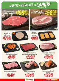 Folleto Soriana Híper Página 5: Molida de cerdo 90/10 €104,00, Nuggets de pechuga de pavo €88,00