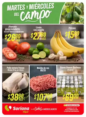 Soriana Híper (válido hasta 28-10)