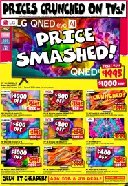 JB Hi-Fi catalogue week 44 Page 11: 75" 4K True RGB AI Google MiniLED TV €899,00