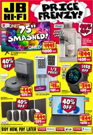 JB Hi-Fi catalogue week 44 Page 24: Garmin VivoActive 6 GPS Smartwatch €399,00, Eufy Robovac €449,00