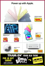 JB Hi-Fi catalogue week 44 Page 3: Mac Mini with M6 Chip €1.449,00, IPad (A16) 11-inch Wi-Fi 128GB €747,00