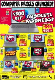 JB Hi-Fi catalogue week 44 Page 4: ASUS 16" TUF Gaming Notebook €2.799,00, 14" Zenbook Notebook €1.739,00