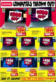JB Hi-Fi catalogue week 44 Page 5: 14" Yoga 7 Notebook €2.199,00, Yoga 7x Notebook €1.999,00